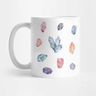 Crystal watercolor set Mug